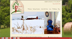 Desktop Screenshot of elmwoodfarmbandb.com